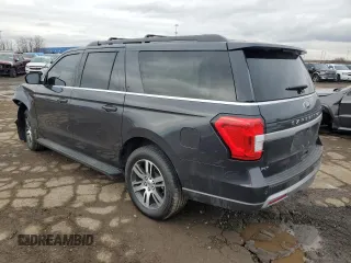 2024 Ford Expedition Max XLT with VIN 1FMJK1J80REA55794, listed as a Copart auction lot 85528924 with 8,166 mi miles and Clean Title. Bid and sale history available at DreamBid. Image 2.