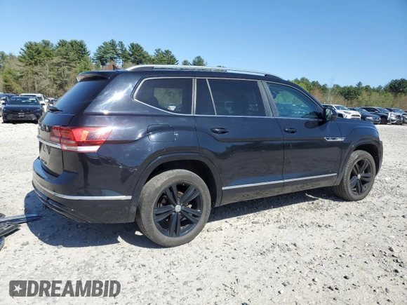 2018 Volkswagen Atlas SE with VIN 1V2PR2CA2JC526598, listed as a Copart auction lot 53878145 with 84,760 mi miles and Salvage title. Bid and sale history available at DreamBid. Image 3.
