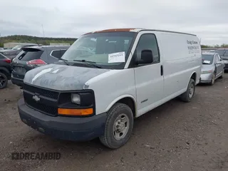2003 Chevrolet Express Cargo with VIN 1GCGG25U331121265, listed as a IAAI auction lot 41945215 with 145,536 mi miles and . Bid and sale history available at DreamBid. Image 2.