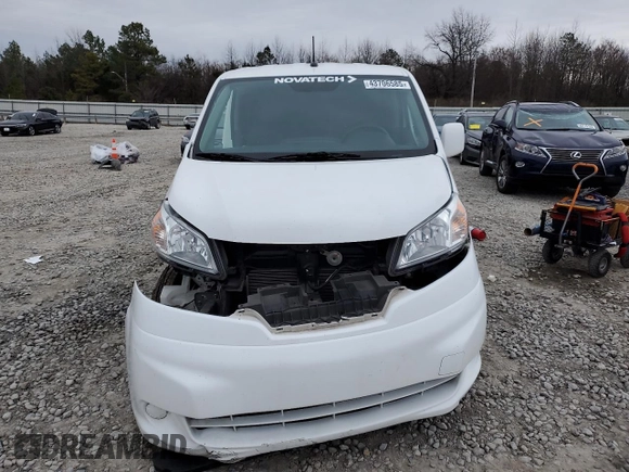2021 Nissan NV200 SV z VIN 3N6CM0KNXMK705491, wystawiony jako Copart lot #43706585 z przebiegiem 53 507 mil mil oraz Szkoda całkowita • Salvage title. Historia ofert i sprzedaży dostępna na DreamBid. Obrazek 5.