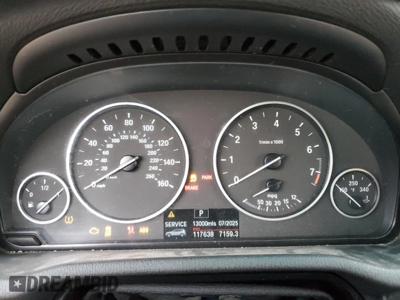 2011 BMW X3 35i with VIN 5UXWX7C57BL731336, listed as a Copart auction lot 44536085 with 117,638 mi miles and Clean Title. Bid and sale history available at DreamBid. Image 9.