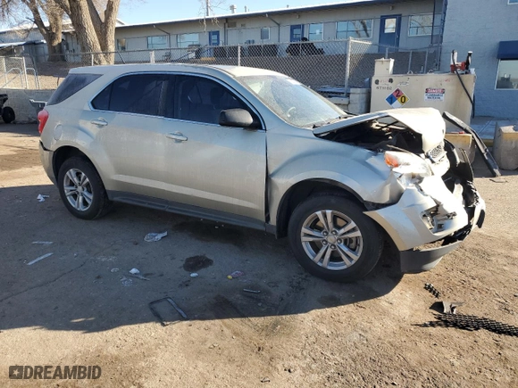 2013 Chevrolet Equinox LS with VIN 2GNALBEK6D1240236, listed as a Copart auction lot 88346695 with 101,524 mi miles and Salvage Title. Bid and sale history available at carsss.com. Image 4.