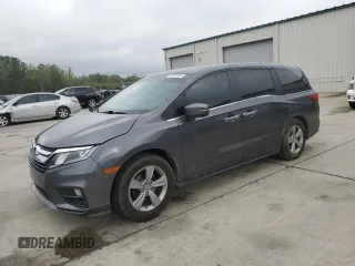 2020 Honda Odyssey EX-L z VIN 5FNRL6H78LB021123, wystawiony jako Copart lot #50925605 z przebiegiem 57 891 mil mil oraz Szkoda całkowita • Salvage title. Historia ofert i sprzedaży dostępna na DreamBid. Obrazek 1.