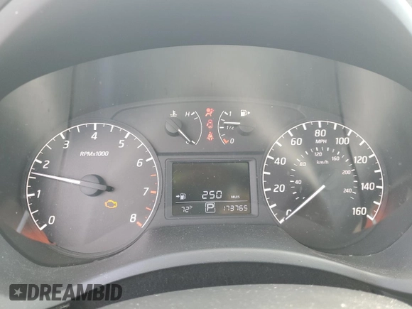 2017 Nissan Sentra S with VIN 3N1AB7AP6HY383465, listed as a Copart auction lot 52596605 with 173,765 mi miles and Clean Title. Bid and sale history available at carsss.com. Image 9.