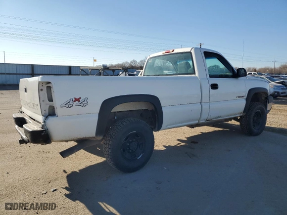 2007 Chevrolet Silverado 2500HD Classic Work Truck with VIN 1GCHK24U97E183532, listed as a Copart auction lot 88796735 with 37,797 mi miles and Salvage Title. Bid and sale history available at carsss.com. Image 3.