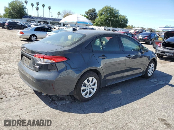2023 Toyota Corolla Hybrid LE with VIN JTDBCMFE1P3023970, listed as a Copart auction lot 47251885 with 18,484 mi miles and Salvage Title. Bid and sale history available at carsss.com. Image 3.