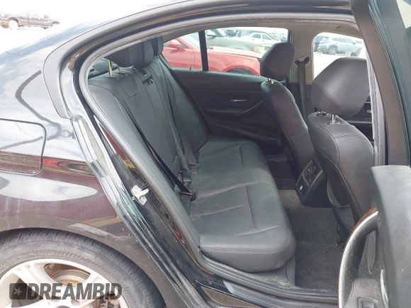 2015 BMW 3 Series 328i with VIN WBA3C1C5XFP852807, listed as a IAAI auction lot 42043565 with 120,048 mi miles and . Bid and sale history available at carsss.com. Image 8.
