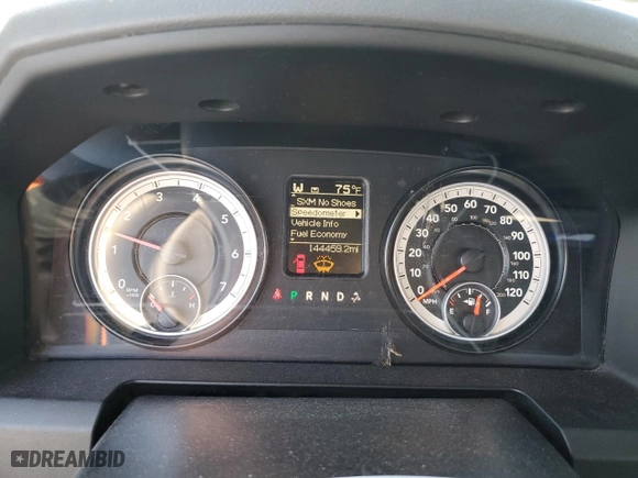 2014 Ram 1500 Tradesman with VIN 3C6JR6AG1EG331088, listed as a Copart auction lot 87117044 with 144,459 mi miles and Salvage Title. Bid and sale history available at carsss.com. Image 9.