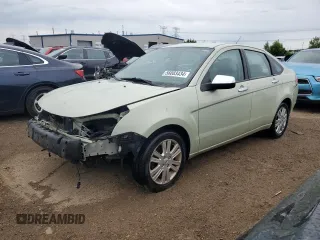 2011 Ford Focus SEL with VIN 1FAHP3HN1BW147174, listed as a Copart auction lot 56083434 with 87,287 mi miles and Salvage Title. Bid and sale history available at carsss.com. Image 1.