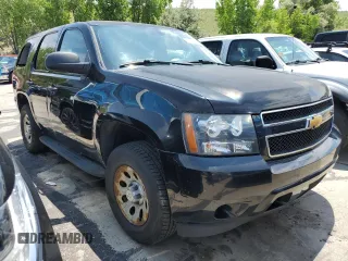 2013 Chevrolet Tahoe Commercial with VIN 1GNSK2E02DR342419, listed as a Copart auction lot 57908885 with 76,486 mi miles and Salvage title. Bid and sale history available at DreamBid. Image 4.