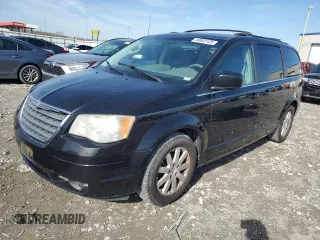 2008 Chrysler Town & Country Touring with VIN 2A8HR54P78R687050, listed as a Copart auction lot 50802105 with 153,691 mi miles and Salvage Title. Bid and sale history available at carsss.com. Image 1.