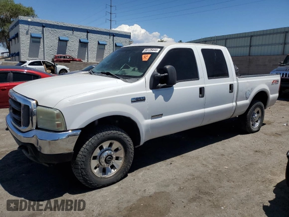 2003 Ford Super Duty F-250 XL with VIN 1FTNW21P03EC77086, listed as a Copart auction lot 56126444 with 0 mi miles and Non Repairable. Bid and sale history available at carsss.com. Image 1.
