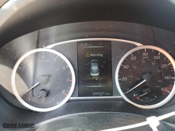 2018 Nissan Sentra SV with VIN 3N1AB7AP4JY337655, listed as a Copart auction lot 47989715 with 209,937 mi miles and Salvage Title. Bid and sale history available at carsss.com. Image 9.