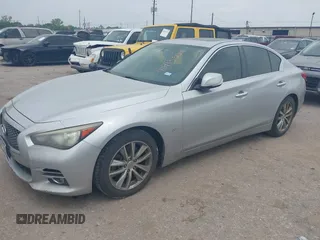 2014 Infiniti Q50 Sport with VIN JN1BV7AP5EM670953, listed as a IAAI auction lot 41913801 with 190,180 mi miles and . Bid and sale history available at DreamBid. Image 17.