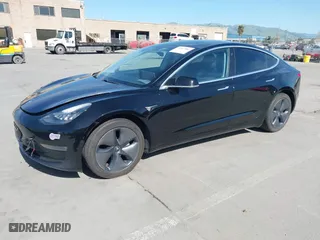 2019 Tesla Model 3 Long Range with VIN 5YJ3E1EB4KF385856, listed as a IAAI auction lot 41967882 with 92,142 mi miles. Bid and sale history available at carsss.com. Image 19.