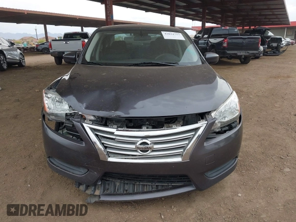 2014 Nissan Sentra S with VIN 3N1AB7AP8EL698082, listed as a IAAI auction lot 42034757 with 178,651 mi miles and . Bid and sale history available at DreamBid. Image 12.