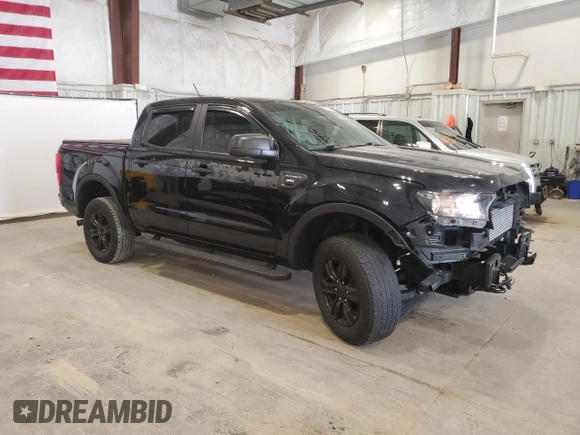 2022 Ford Ranger XL with VIN 1FTER4FH4NLD09279, listed as a Copart auction lot 57230795 with 49,798 mi miles and Salvage title. Bid and sale history available at DreamBid. Image 4.