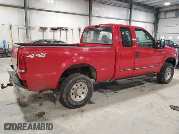 2000 Ford F-250 XL z VIN 1FTNX21S5YEC10427, wystawiony jako Copart lot #59093625 z przebiegiem 111 585 mil mil oraz Szkoda całkowita • Salvage title. Historia ofert i sprzedaży dostępna na DreamBid. Obrazek 3.