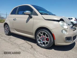 2012 FIAT 500 Sport z VIN 3C3CFFBR8CT131358, wystawiony jako IAAI lot #42073694 z przebiegiem 113 987 mil mil oraz . Historia ofert i sprzedaży dostępna na DreamBid. Obrazek 1.