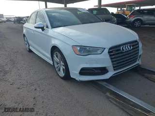 2016 Audi S3 Premium Plus with VIN WAUB1GFF2G1025428, listed as a IAAI auction lot 41570786 with 117,018 mi miles. Bid and sale history available at carsss.com. Image 1.