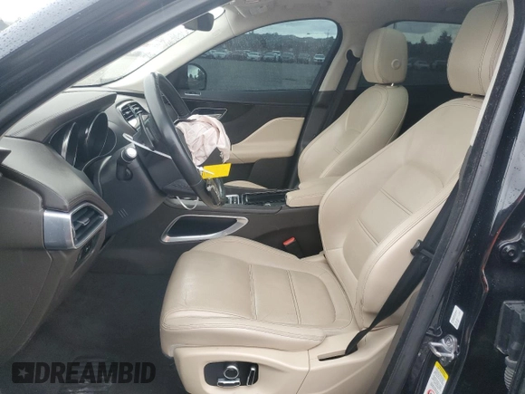 2020 Jaguar F-Pace 30t Prestige with VIN SADCK2GX5LA637538, listed as a Copart auction lot 47886115 with 74,478 mi miles and Salvage Title. Bid and sale history available at DreamBid. Image 7.