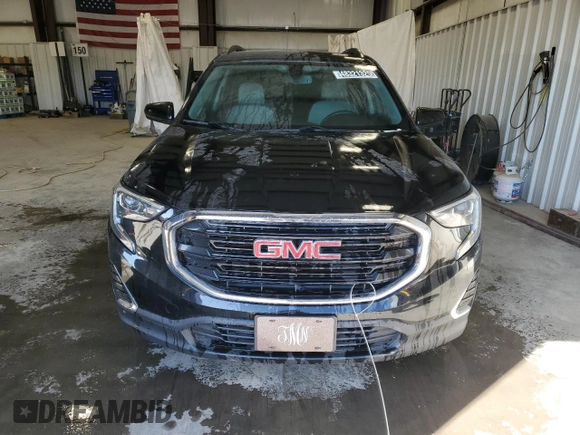 2018 GMC Terrain SLE with VIN 3GKALMEV6JL209761, listed as a Copart auction lot 48321325 with 77,194 mi miles and Clean Title. Bid and sale history available at carsss.com. Image 5.
