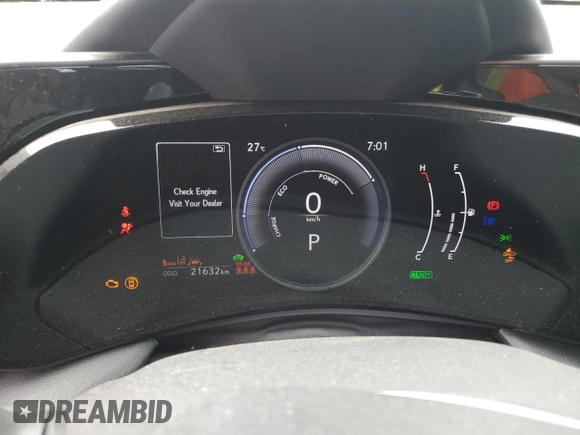 2024 Lexus NX 350h Premium with VIN 2T2GKCEZ0RC025402, listed as a Copart auction lot 61056585 with 21,632 mi miles and Clean title. Bid and sale history available at DreamBid. Image 9.