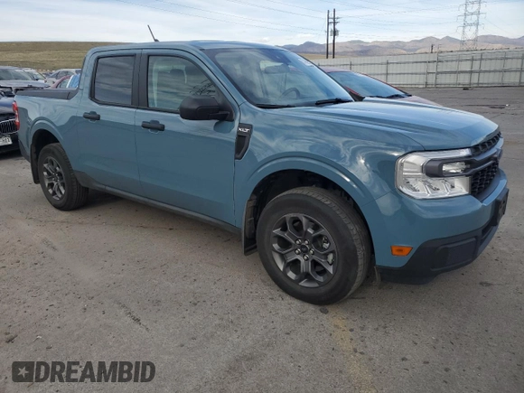 2022 Ford Maverick XL with VIN 3FTTW8E3XNRA38355, listed as a Copart auction lot 51169395 with 36,522 mi miles and Salvage Title. Bid and sale history available at DreamBid. Image 4.