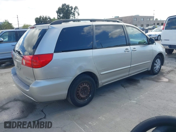 2006 Toyota Sienna CE with VIN 5TDZA23C76S442527, listed as a IAAI auction lot 41981847 with 141,000 mi miles and . Bid and sale history available at DreamBid. Image 4.