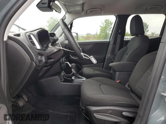 2018 Jeep Renegade Latitude with VIN ZACCJABB1JPH47472, listed as a Copart auction lot 58710965 with 212,772 mi miles and Salvage title. Bid and sale history available at DreamBid. Image 7.