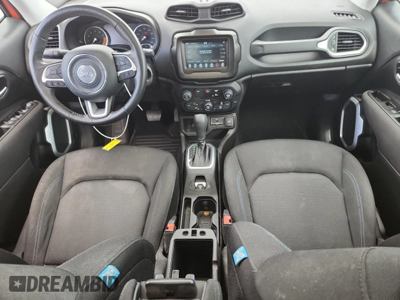 2021 Jeep Renegade Latitude with VIN ZACNJCBB2MPM82566, listed as a Copart auction lot 61847525 with 28,741 mi miles and Salvage title. Bid and sale history available at DreamBid. Image 8.