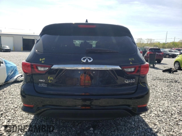 2020 Infiniti QX60 Pure с VIN 5N1DL0MM4LC517578, выставлен на аукционе Copart как лот 55015705 с пробегом 65 520 миль миль и Списание • Salvage title. История ставок и продаж доступна на DreamBid. Изображение 6.