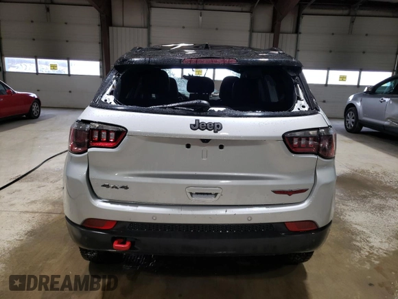 2024 Jeep Compass Trailhawk with VIN 3C4NJDDN5RT149519, listed as a Copart auction lot 51455005 with 23,062 mi miles and Non repairable. Bid and sale history available at DreamBid. Image 6.