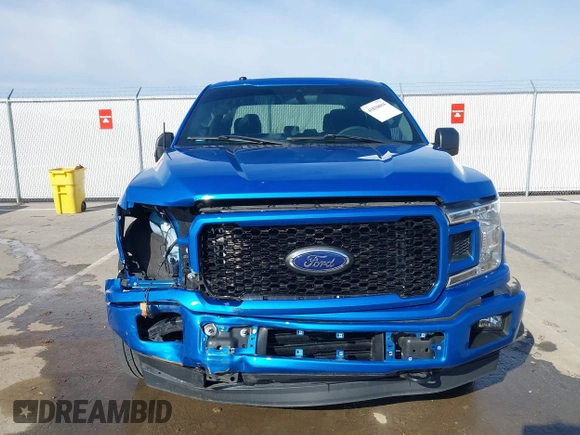 2019 Ford F-150 XL with VIN 1FTEW1EP0KKF24515, listed as a IAAI auction lot 41810694 with 58,906 mi miles. Bid and sale history available at carsss.com. Image 6.