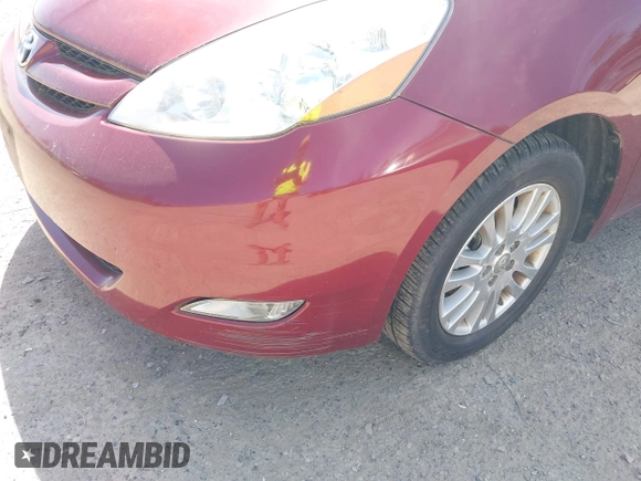 2009 Toyota Sienna XLE with VIN 5TDZK22C49S239176, listed as a IAAI auction lot 42054025 with 151,537 mi miles. Bid and sale history available at carsss.com. Image 6.