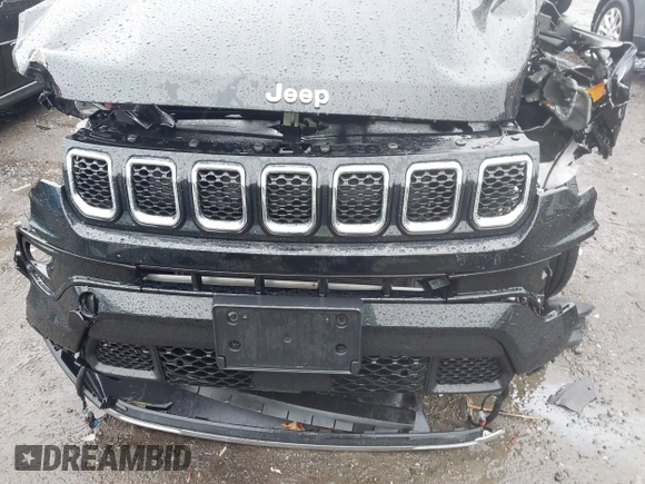 2023 Jeep Compass Limited with VIN 3C4NJDCN8PT512863, listed as a IAAI auction lot 41197075 with 29,216 mi miles and . Bid and sale history available at DreamBid. Image 6.