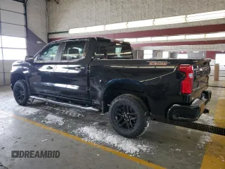 2020 Chevrolet Silverado 1500 Custom Trail Boss with VIN 1GCPYCEFXLZ206321, listed as a Copart auction lot 41848515 with 122,117 mi miles and Salvage Title. Bid and sale history available at DreamBid. Image 2.