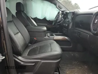 2021 Chevrolet Silverado 1500 RST with VIN 3GCUYEET9MG143752, listed as a Copart auction lot 85611084 with 73,324 mi miles and Salvage Title. Bid and sale history available at carsss.com. Image 7.