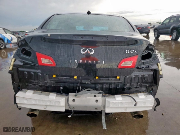 2012 Infiniti G37 Sedan x with VIN JN1CV6AR8CM972847, listed as a Copart auction lot 54527355 with 0 mi miles and Clean Title. Bid and sale history available at carsss.com. Image 6.