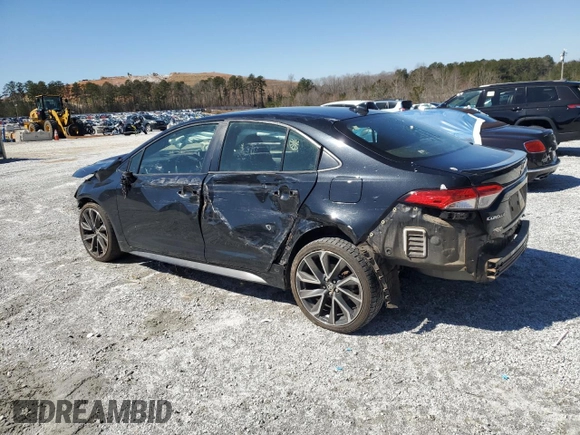 2021 Toyota Corolla SE with VIN JTDS4MCE9MJ074027, listed as a Copart auction lot 47763475 with 59,291 mi miles and Salvage Title. Bid and sale history available at carsss.com. Image 2.