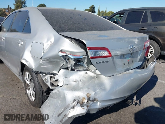 2012 Toyota Camry L with VIN 4T4BF1FK4CR160872, listed as a IAAI auction lot 41125175 with 98,383 mi miles. Bid and sale history available at carsss.com. Image 6.