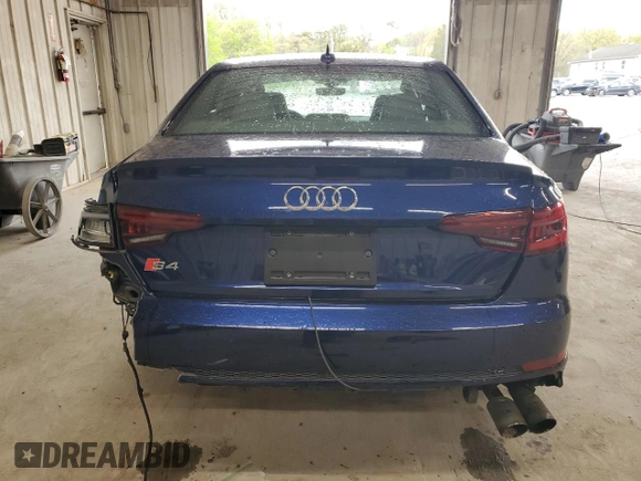 2019 Audi S4 Premium Plus with VIN WAUB4AF47KA097673, listed as a Copart auction lot 50349674 with 44,608 mi miles and Salvage Title. Bid and sale history available at carsss.com. Image 6.