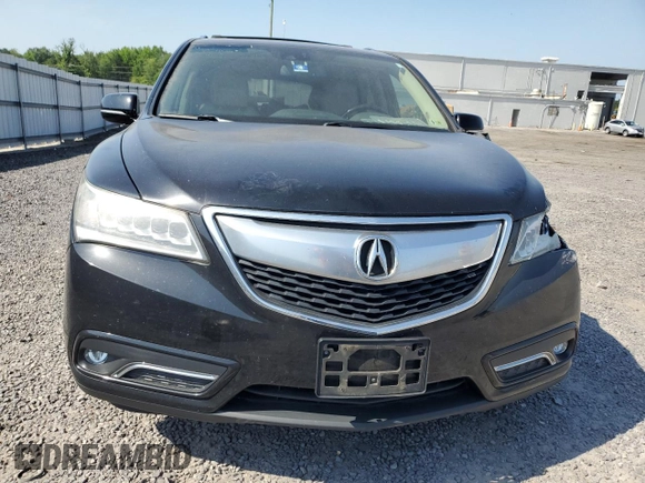 2014 Acura MDX Technology with VIN 5FRYD4H42EB031859, listed as a Copart auction lot 62198125 with 154,400 mi miles and Salvage title. Bid and sale history available at DreamBid. Image 5.