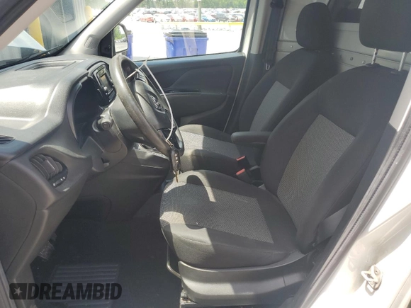 2020 Ram ProMaster City Cargo Tradesman with VIN ZFBHRFAB9L6S43385, listed as a Copart auction lot 55288925 with 221,483 mi miles and Clean title. Bid and sale history available at DreamBid. Image 7.