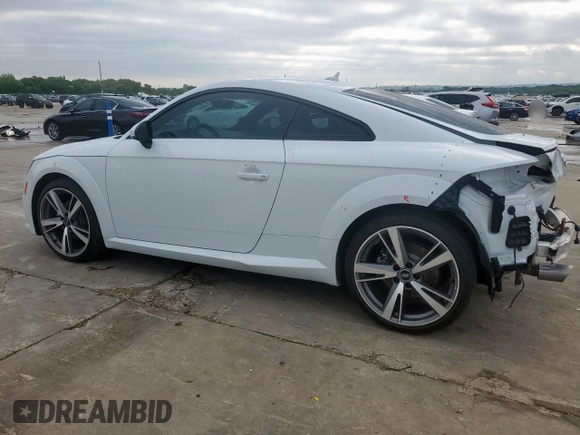 2021 Audi TT with VIN TRUAEAFVXM1002133, listed as a Copart auction lot 54522515 with 12,029 mi miles and Salvage title. Bid and sale history available at DreamBid. Image 2.