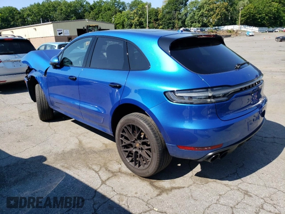 2020 Porsche Macan GTS with VIN WP1AG2A57LLB55409, listed as a Copart auction lot 61752423 with 36,301 mi miles and . Bid and sale history available at DreamBid. Image 2.