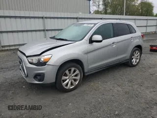 2015 Mitsubishi Outlander Sport ES with VIN 4A4AP3AU3FE015745, listed as a Copart auction lot 51585345 with 114,670 mi miles and Salvage Title. Bid and sale history available at carsss.com. Image 1.