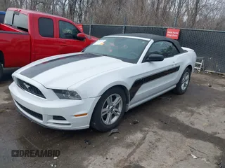 2014 Ford Mustang V6 with VIN 1ZVBP8EM0E5205646, listed as a IAAI auction lot 41716395 with 109,451 mi miles. Bid and sale history available at carsss.com. Image 17.