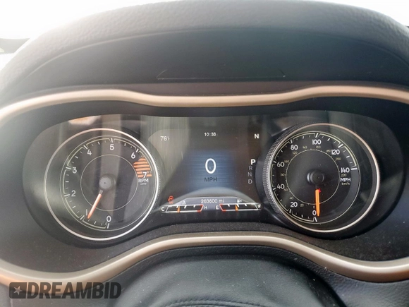 2016 Jeep Cherokee Limited with VIN 1C4PJLDB6GW157922, listed as a Copart auction lot 49172065 with 263,600 mi miles and Salvage Title. Bid and sale history available at carsss.com. Image 9.