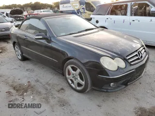 2007 Mercedes-Benz CLK 550 with VIN WDBTK72F07T082837, listed as a Copart auction lot 79714153 with 189,396 mi miles and Clean Title. Bid and sale history available at DreamBid. Image 4.